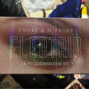 Smoke and mirrors, electric eyeshadow, palette